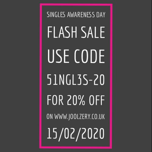2020 Single Awareness Day Flash Sale Voucher